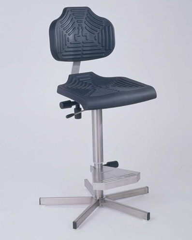 EDJ WS1411 High-Profile Stainless Steel Workseat