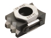 Machinable Single-Wedge OK-VISE® Clamp Model BK2-VT-S+3 with Soft Jaws, 5/16-18 x 3/4